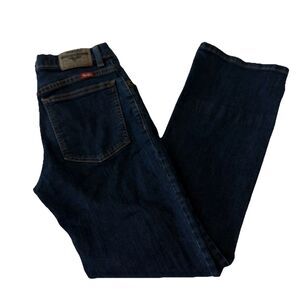 Wrangler Girls 16 Regular Classic Boot Cut Jeans Blue Stretch Western Rodeo